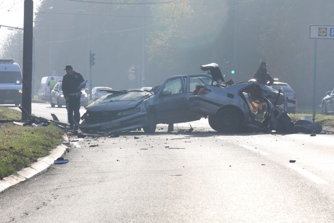 Udes u Vojislava Ilića, Saobraćajna nesreća