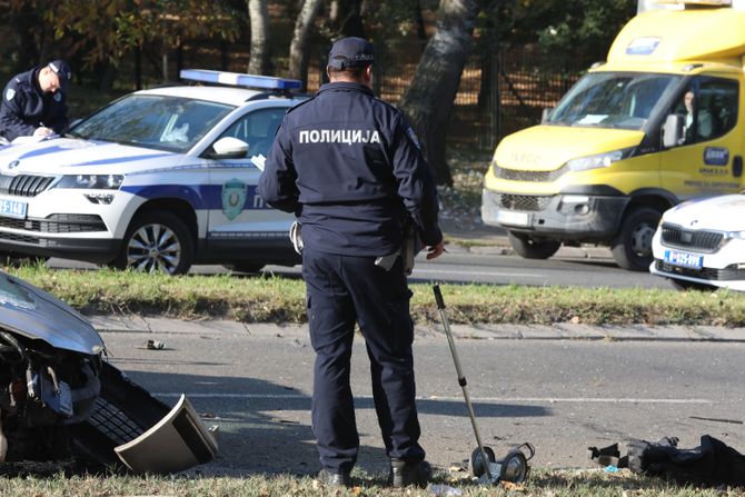 Udes u Vojislava Ilića, Saobraćajna nesreća