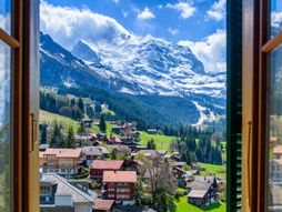 Selo Gimmelwald - Gimelvald, Švajcarska