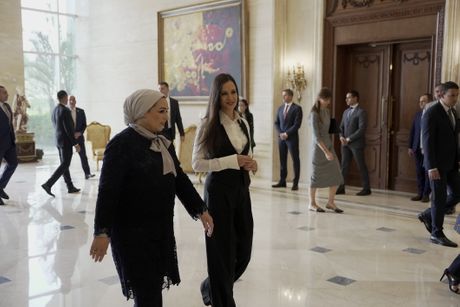 Kairo Tamara Vučić, sastala se sa suprugom predsednika Egipta, Entisar El Sisi