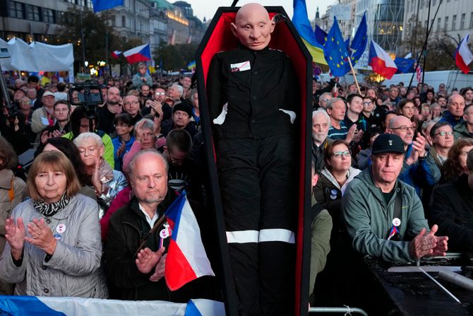 Protesti, demonstracije, Prag