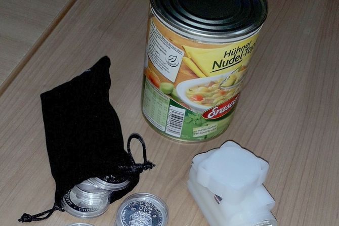 Preševo, srebro i zlato sakrio u konzervi nudli Preševo, srebro i zlato sakrio u konzervi nudli