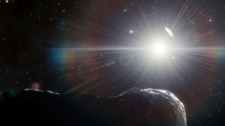 Ilustracija asteroida