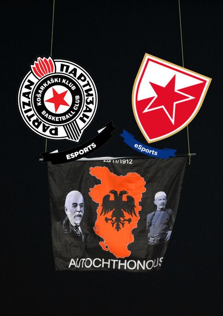 Velika Albanija, Partizan, Zvezda