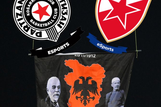 Velika Albanija, Partizan, Zvezda