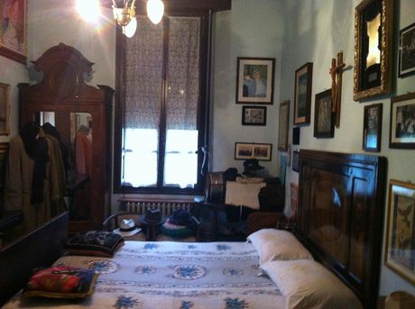 Vila Carpena, Musolini