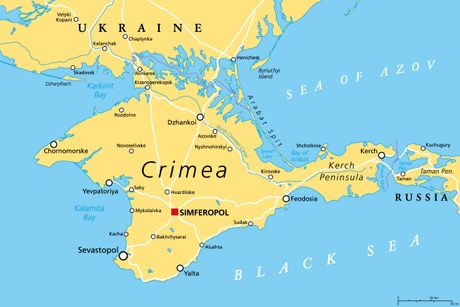 Mapa Krima