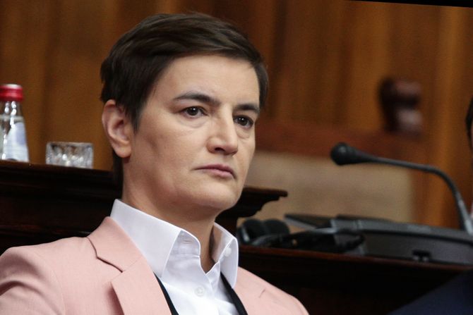 Ana Brnabić portret Ana Brnabić portret