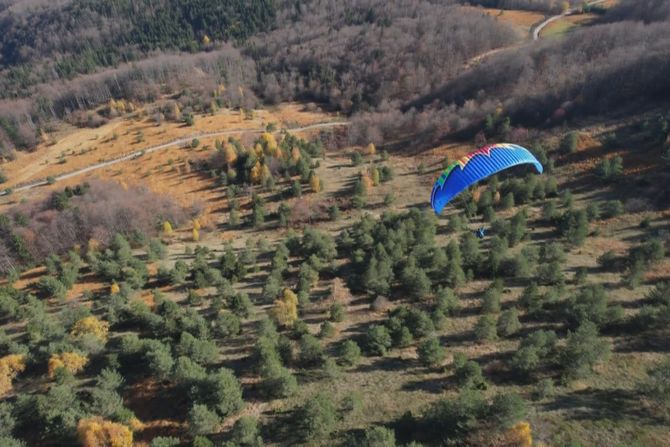 Neverovatan podvig Marka iz Arilja, let paraglajderom