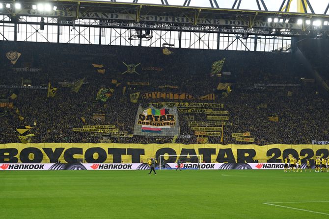 FK Borusija Dortmund fanovi bojkot Katara