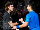 Stefanos Cicipas i Novak Đoković