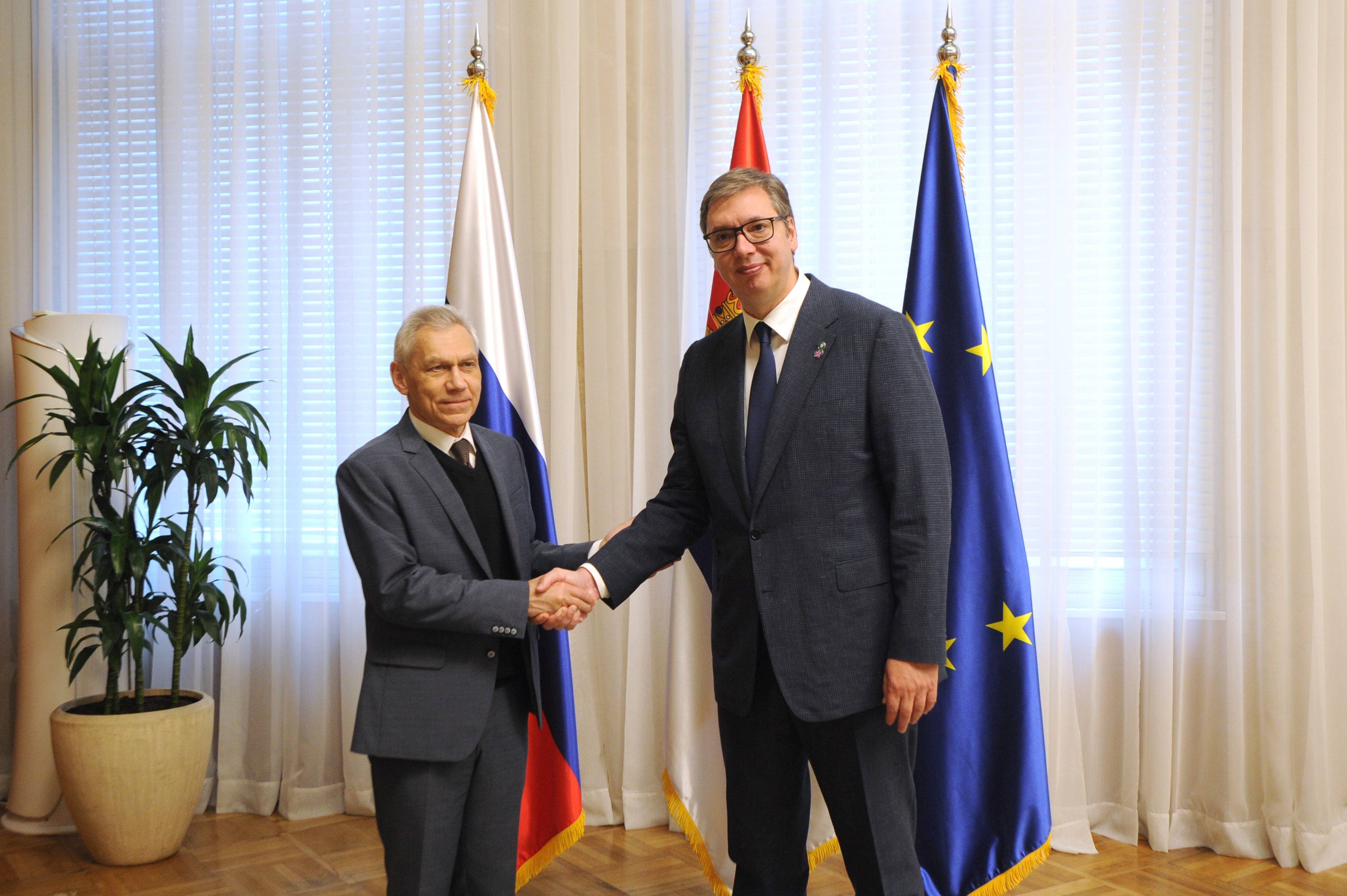 Predsednik Vučić će se sutra sastati sa Bocan-Harčenkom