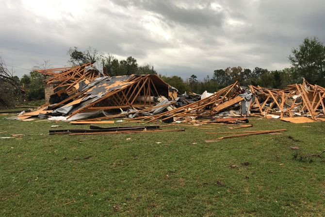 USA SAD Tornado, Amerika,  Teksas i Oklahoma