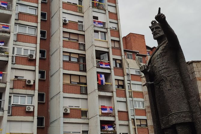 Kosovo Kosovska Mitrovica protesti