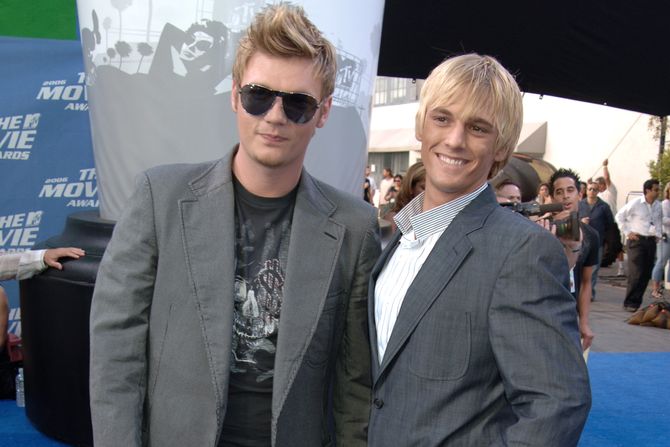 Aaron Carter Nick Carter Aaron Carter Nick Carter