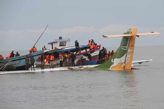 Avion udes Tanzanija