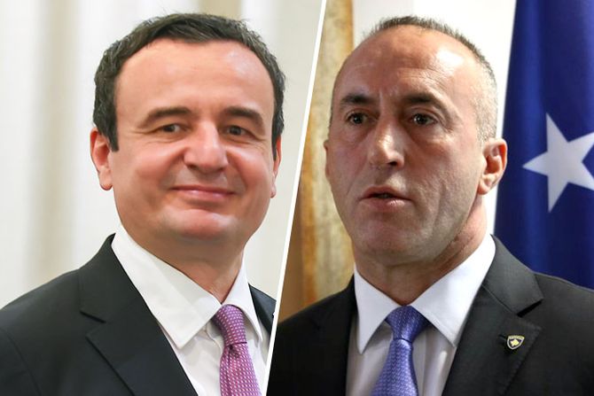 Albin Kurti, Ramuš Haradinaj