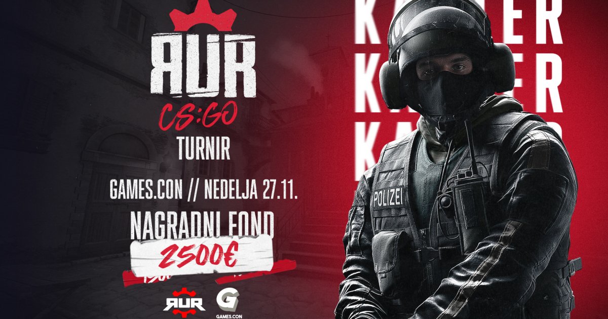 Prijavite se za CS:GO turnir na Games.con 2022 – Nagradni fond 2500 ...
