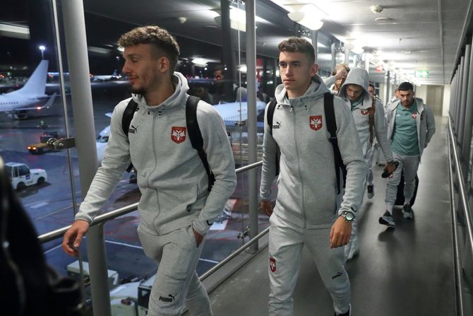 Strahinja Eraković, Stefan Mitrović, Fudbalski savez Srbije Strahinja Eraković, Stefan Mitrović, Fudbalski savez Srbije