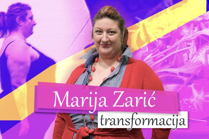 Marija Zarić transformacija, projekat mršavljenje