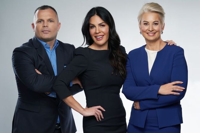 Sleva nadesno: Branko Basar, Alexandra Olivera Korichi, Vesna Stojanović Sleva nadesno: Branko Basar, Alexandra Olivera Korichi, Vesna Stojanović
