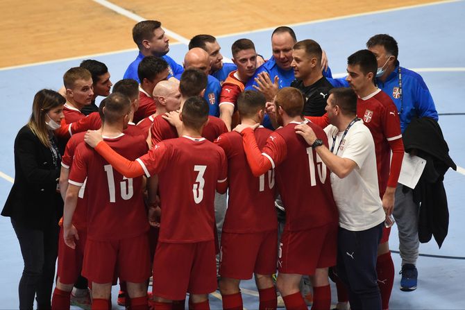 Srbija, Norveška, Futsal reprezentacija Srbije