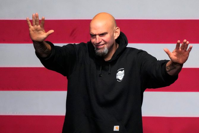 John Fetterman Džon Feterman Pensilvanija