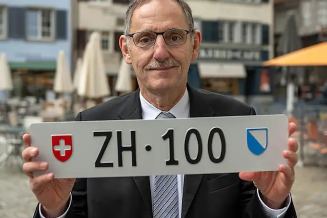 Mario Fehr, tablice ZH 100