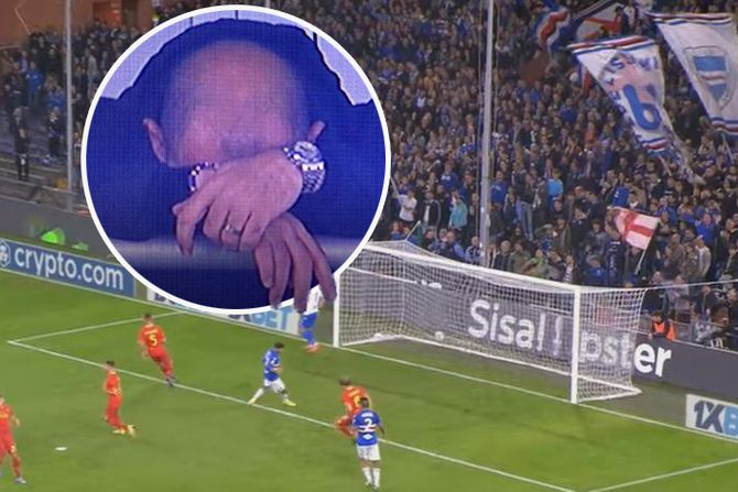 Dejan Stanković navijači Sampdorije Dejan Stanković navijači Sampdorije