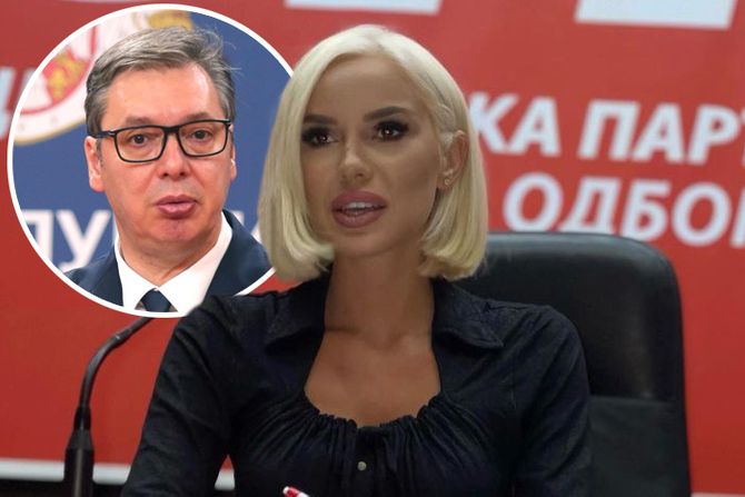Ana Grozdanović, Aleksandar Vučić Ana Grozdanović, Aleksandar Vučić