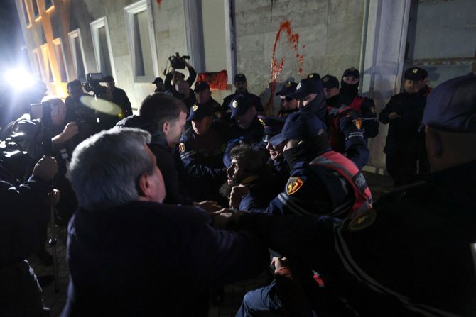 albanija protest