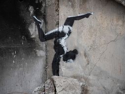 Benksi Kijev Ukrajina