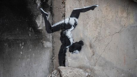 Benksi Kijev Ukrajina