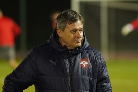 Dragan Stojković Piksi Fudbalska reprezentacija Srbije Srbija trening