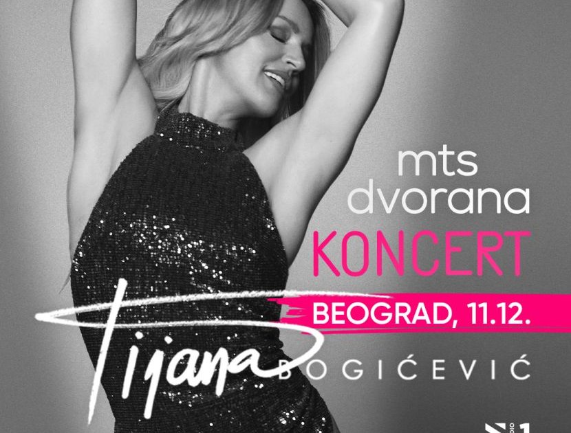 Koncert Tijane Bogićević 11. Decembra U Mts Dvorani - Telegraf.rs