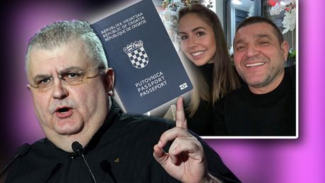 Nenad Čanak Mirko i Ljiljana Pajčin Baja Mali Knindža hrvatski pasoš putovnica Nenad Čanak Mirko i Ljiljana Pajčin Baja Mali Knindža hrvatski pasoš putovnica