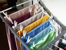 sušenje veša, veš, mokar veš, štrik, peškiri