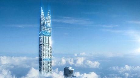 Kruna, Jedan od najviših nebodera na svetu