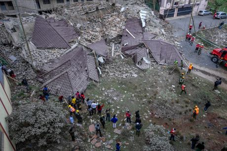 Kenija Nairobi srušena zgrada