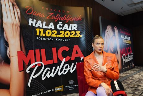 Milica Pavlović, Promocija koncerta Niš