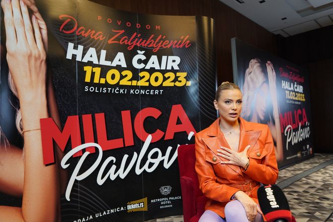 Milica Pavlović, Promocija koncerta Niš