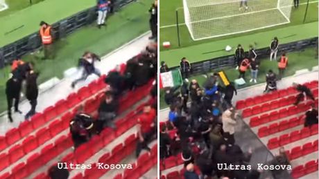 Tuča navijača Ultras Kosova