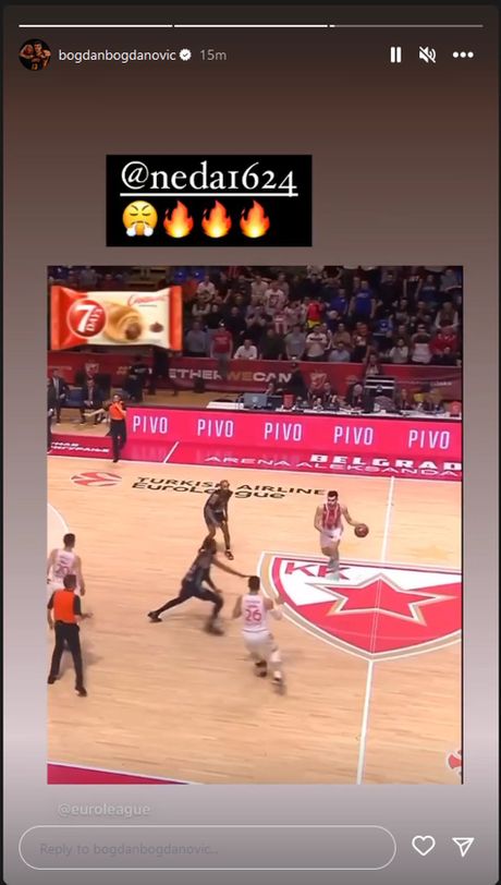 Bogdan Bogdanović, Nemanja Nedović Bogdan Bogdanović, Nemanja Nedović