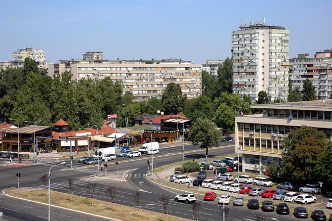 Pogled na Novi Beograd