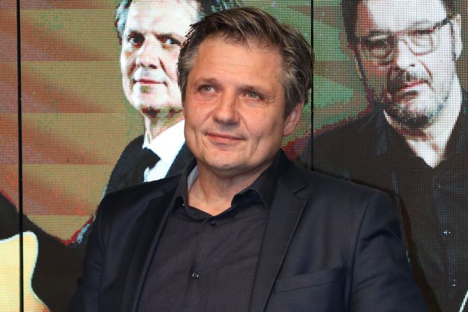 Najava kabarea "Da, to su bili dani", konferencija za medije, Nebojša Dugalić Najava kabarea "Da, to su bili dani", konferencija za medije, Nebojša Dugalić