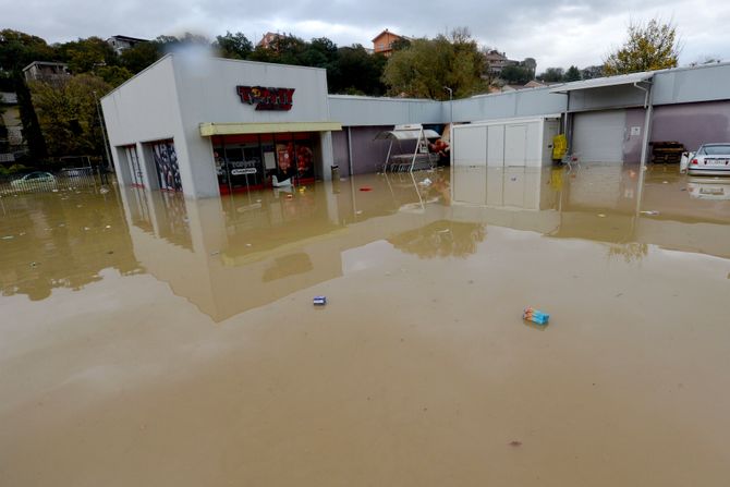 Hrvatska Novi Vinodolski nevreme poplava poplave