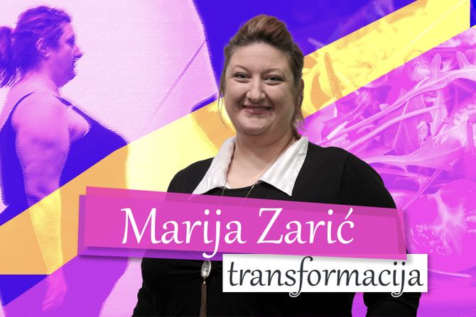 Marija Zarić transformacija, projekat mršavljenje