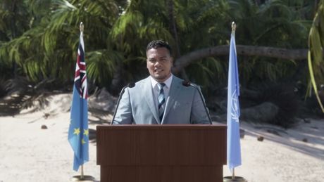 Ministar Simon Kofe Tuvalu