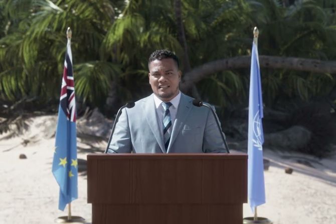 Ministar Simon Kofe Tuvalu