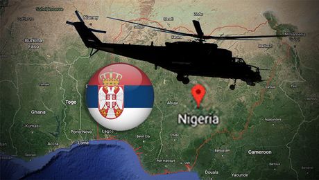 helikopter, Srbija srpski pilot Nigerija